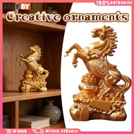 Fast Delivery Animal Sculpture Horse Statue 2.7*4.7*8CM Pvc Material Creative Design Lucky Auspiciou