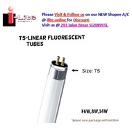 T5 LINEAR FLUORESCENT LONG  TUBE F6W / 8W / 14W /28W