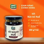 Uma' Food Hue Beef Vermicelli Sauce, Fragrant, Rich, Traditional Flavor, 200g Jar