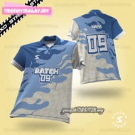 Kosong Lapan Jersey Batch 08 Baju Kelas Jersey Custom Name and Number Plus Size Flame Design Viral T