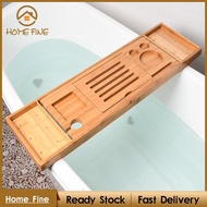 [Katharina_xMY] Bath Table Tray Bathtub Rack Multifunctional Soap Dish Tray Holder Tub Organizer for