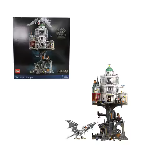Lego 76417 Gringotts ™ The Witcher Bank-Collectible Children's Educational Building Blocks Children'