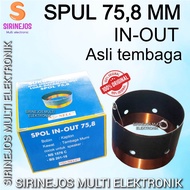 SPUL SPEAKER SPUL 758MM IN OUT SPUL 3IN SPUL 3 IN SPOOL 3 IN VOICE COIL 75.8MM VOICE COIL 3 INCHI ME