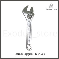 PC758 Kunci inggris 6 inch kecil chrome 150mm kunci bago