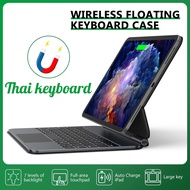 จัดส่งในพื้นที่ Thai คีย์บอร์ดเมจิก พร้อมหน้าจอ LCD สําหรับ IPad Pro 11 Pro 12.9 Air5 Air4 Air6 M2/M