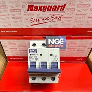 MAXGUARD Mcb 3Pole 6kA 32A 40A 63A