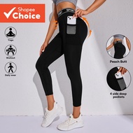 BR17-OCT24-B-3-Side Pocket Sports Leggings-SLB17BR265  BR17-OCT24-B-3-Seluar Sukan Ketat dengan Poke