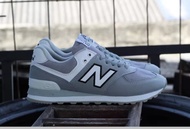Sepatu Pria NB 574 Encap Abu Putih Sepatu Sneakers Pria,Sepatu Running Shoes Terlaris