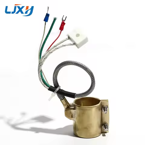 LJXH Brass Band Heater Electric Heating Ring 80x40/80x45/80x50/80x60/85x30mm Inner Diameter X Height