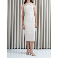 Wearstatuquo Clement Sleeveless Midi Dress - Oat