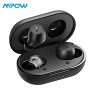 Mpow M12 Wireless Earbuds Bluetooth 5.0 Earphone Support USB-C and Wireless Charger, Punchy Bass