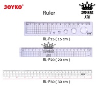 Joyko Ruler Ruler 15 CM, 20 CM, 30 CM