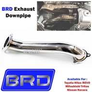 (READY STOCK) BRD Stainless Steel Downpipe Down Pipe Toyota Hilux REVO Isuzu Dmax Mitsubishi Triton 
