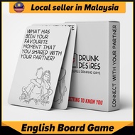 Card Game White Drunk Desires Getting To Know You Couples Game