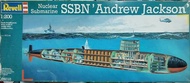 Revell 核潛艇 SSBN 'Andrew Jackson' 模型