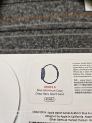 Apple Watch Series 6 40mm 深藍色