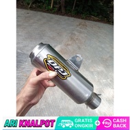 termurah termurah terlaris Knalpot racing slincer tabung dpj gp1 gp 1 20 cm inlet 50 mm sarteng sara