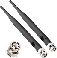 Kaunosta Microphone BNC Antenna UHF 700-900 MHz 8" 6dBi Radio Antenna for Police Scanner,Uniden,4G L