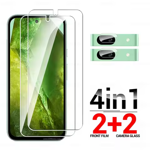 For Google Pixel 8a 5G Glass 4in1 Camera Tempered Glass On Gogle Googe Pixel8a Pixel8 8 A A8 GoogleP