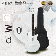 Enya Nova Go SP1 Carbon Fiber Acoustic-Electric Guitar with EQ Travel Size - White ( NovaGo-SP1 / No
