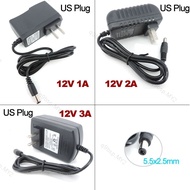 12V 1A 2A 3A AC 110V 220V to DC Power Supply Charger 1000ma 2000ma 3000ma lighting Transformer trave
