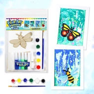 KS Pour Art Painting Kit With 3D Frame - Insects Theme