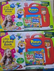 PORORO 冰鎮企鵝仔 LITTLE FUTURE BOOK 英文點讀筆/韓國直送🇰🇷BABY SHARK/PINKFONG英文&韓文點讀筆套裝