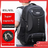High quality 85L  large capacity backpack Waterproof outdoor beg travel backpack beg sekolah laptop 