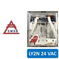 OMRON  RELAY LY2N 24VAC, LY2N 100/110VAC, LY2N 220/240VAC, LY2N 24VDC, LY2N 100/110VDC