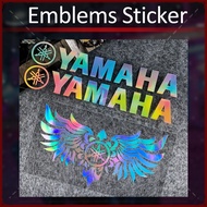 YAMAHA Emblem Sticker for Yamaha Aerox 155, Sniper 155, NMAX 155, Mio Fazzio, PG-1 Series Motorcycle