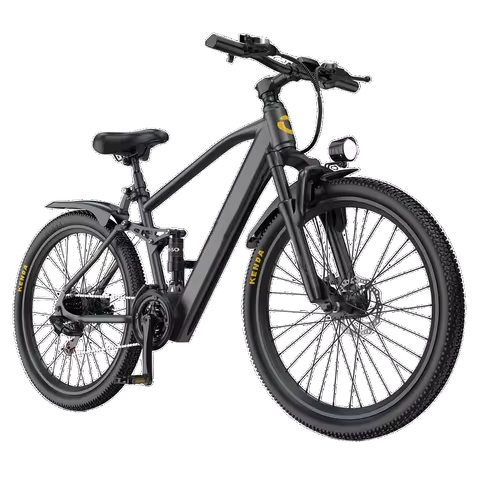 Adults Electric Bicycle, 26" 24" Electric Mountain Bike with 36V Battery Peak 500W Motor,21 Speed Eb