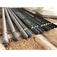 R ROXY Drawing Sketch Pencil (Triangle Rod) -Single-2B.3 B.4 B.5 B.6 B.7 B.8 B.10 B.12 B. Hb.2 H *