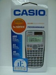 代理加價新價 $315 深水埗 有門市全新行貨 1年保養/CASIO/卡西歐/卡西欧 計數機 多功能科學函數計數機 fx-50FH II  fx50FH II 科學計數機 DSE會考計算機 scientific calculator FX-50FHII FX-50 FX50FH HKEAA