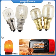 MegaChoice【100%Original】10Pcs 15W/25W E14 220V 300 Degree High Temperature Resistant Microwave/Oven Bulb