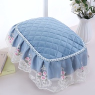 Rice Cooker Anti-dust Cover Oval Fabric Lace Kitchen Universal Rice Cooker Pressure Cooker Thickened Anti-slip Cover Cloth
