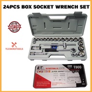 24PCS BOX SOCKET WRENCH SET. ABTOOLS 1900