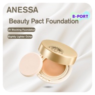 ANESSA All-in-One Beauty Pact Foundation, Citrus Soap Scent, Slightly Lighter Ocher Shade