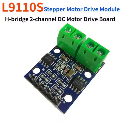 1PC L9110S H-bridge 2-channel DC Motor Drive Board Stepper Motor Dual Driver Controller Board Module