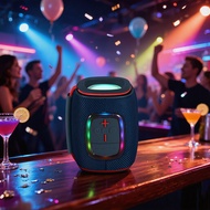 Small Bluetooth Speaker Portable LED Light Show Outdoor Speaker