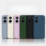Poco C71 solid color silicone phone case YT