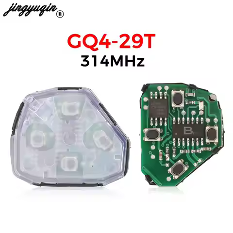 jingyuqin 3/4 Buttons GQ4-29T for Toyota Corolla Matrix 2008-2010 Pontiac Vibe 314MHz Control Car Re
