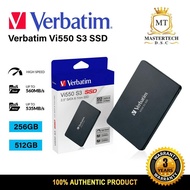 Verbatim Vi550 S3 SSD SATA III 2.5” Internal SSD 256GB / 512GB