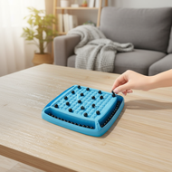 40-piece magnetic chess game with stones, Montessori puzzle toy for kids, adults, and family fun.  4