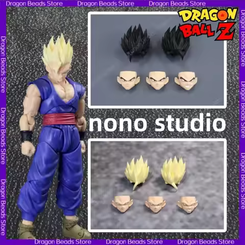 Nono Studio Gohan Head Sculpture HM Mysterious Gohan Super 2 SHF Little Gohan Head Sculpture Goku Fu