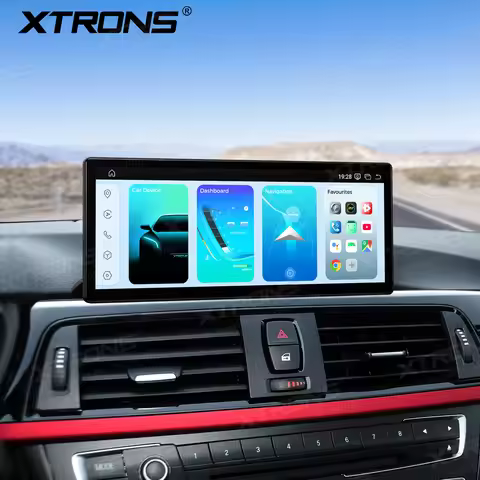 XTRONS 12.3" Android 14 Car Multimedia Player Octa Core 8+256G 4K Car Radio For BMW 3/4 Series M3 NB
