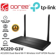 TP-LINK XC220-G3V AC1200  Dual Band WI-FI Wireless VoIP XPON Router with Full Gigabit Port & Support