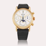Patek Philippe Reference 2499/100 'Fourth series' | A yellow gold perpetual calendar chronograph wri