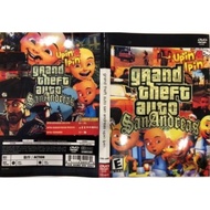 PS2 CD DVD GAME ( Grand Theft Auto San Andreas Upin & Ipin )
