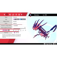 Pokemon Sword & Shield Trade 6 ivs Eternatus