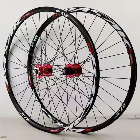 MTB Wheelset Aro 26" 27.5" 29" Clincher Rims Disc Brake 32h QR 5mm F9x100 R9x135 THRU 15X100 12X142m